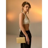 Sinsay Elegantna pletena clutch torbica s lancem | shoptok.hr