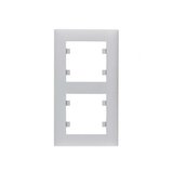 HAGER okvir 2-struki vertikalni intense sivi WL5622 | Eponuda.ba