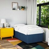  Okvir za krevet bez madraca plava 100x200cm od tkanine | shoptok.hr