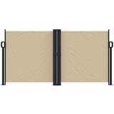  Zložljiva stranska tenda bež 120x600 cm | Shoptok.si