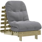Maison Chic futon - futonski ležalnik z ležiščem 60x206x11 cm impregnirana borovina, (21729499) | Shoptok.si