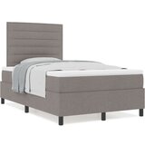  Krevet s box springom i madracem taupe 120x200 cm tkanina | shoptok.hr