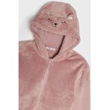 Sinsay Plišana zip-up dukserica s kapuljačom i 3D ušima | shoptok.hr