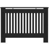 vidaXL pokrivač radijatora 2 pcs crna 112 x 19 x 81.5 cm | shoptok.hr