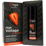 Orgie High Voltage Liquid Vibrator Strawberry 15ml | Shoptok.si