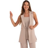 RUE PARIS Vest-IT-KZ-FL5069.84-beige | shoptok.hr