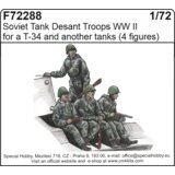 Special-Hobby Soviet Tank Desant Troops WWII (4fig.), (21287059) Cene