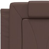  Vzglavna stranica rjava 120 cm umetno usnje, (21072838) | Shoptok.si