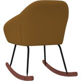  Stolica za ljuljanje od tkanine smeđa | shoptok.hr