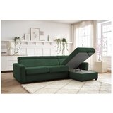 Bobochic Paris Tamno zelena sklopiva kutna garnitura od samta (promjenjiva) Monaco – | shoptok.hr