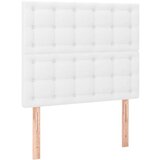  Uzglavlje bijelo 100x5x118/128 cm od umjetne kože | shoptok.hr