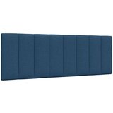 Postelja z vzmetnico moder 120x200 cm blago, (21829433) | Shoptok.si
