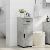vidaXL Kupaonski ormar Beton siva 30 x 35 x 80 cm Konstruirano drvo | shoptok.hr