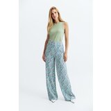Legendww siroke zenske letnje pantalone sa sarenim geometrijskim printom | ePonuda.com