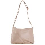 Fashion Hunters Light beige 2-in-1 city shoulder bag with a chain Cene