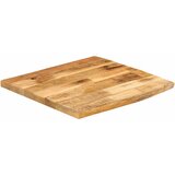 Stolna ploča 80x80x3,8 cm masivno drvo manga sa živim rubom | Eponuda.com