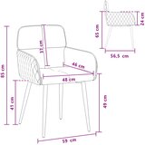  Trpezarijske stolice 4 pcs Umetnička suknja koža Svjetlosiva | shoptok.hr
