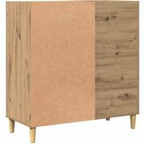 Ormarić za ploče Artisan hrast 84,5x38x89 cm izrađeno drvo | shoptok.hr