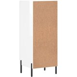 vidaXL Komoda sjajna bijela 34 5 x 34 x 90 cm od konstruiranog drva | shoptok.hr