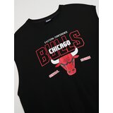 Sinsay Boxy majica s viskozom Chicago Bulls NBA | shoptok.hr