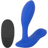 We-Vibe Vector+ - Pametni analni vibrator z možnostjo polnjenja, vodoodporen (moder) | Shoptok.si
