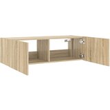  Zidni TV ormarić s LED svjetlima boja hrasta 100 x 35 x 31 cm | shoptok.hr