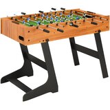 Sklopivi stolni nogomet 121 x 61 x 80 cm svjetlosmeđi | shoptok.hr
