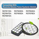 INORCO Komplet 2 filtrov Hepa, primernih za Rowenta Silence, primerne moi Cyclonic 4aaaa Ro7647ea Ro7663ea Ro7676ea Ro7681ea (model Ro76xx) Sesalniki, R, (21984861) | Shoptok.si
