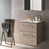 Geberit selnova square 600 ormarić sa lavaboom 2 fioke američki orah svetli | Eponuda.com