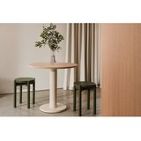 noo.ma Okrogla jedilna miza z mizno ploščo v hrastovem dekorju ø 80 cm Sool – | Shoptok.si