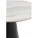 Light & Living Okrogla jedilna miza z marmorno mizno ploščo ø 100 cm Rianne – | Shoptok.si