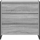  Kreveta Siva Sonoma 79 x 36 x 75.5 cm Konstruirano drvo | shoptok.hr