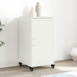 vidaXL Komoda bela 36x39x72 cm hladno valjano jeklo Cene