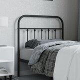 vidaXL Metalno uzglavlje crno 80 cm Cijene