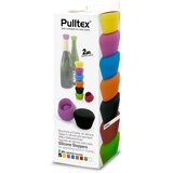 Pulltex Set silikonski zamašek za steklenico - vino in penino / 2 kos / več barv / silikon, (5000198842) | Shoptok.si