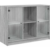 Maison Chic Komoda - Predalnik siva sonoma 102x37x75,5 cm inženirski les, (21716881) | Shoptok.si