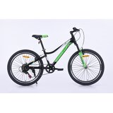X-plorer Dječiji bicikl Veltrion, 24", Crno-zeleni | Eponuda.ba