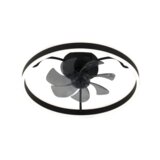 Rabalux Fanfy, CCT&dimabilni sa daljinskim upravljačem, noćno svjetlo, timer, memory funkcija, IP20, 40W, 2200lm, 3000K,4000K,6500K, fi 500 | shoptok.hr