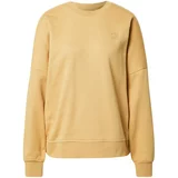Adidas Sweater majica 'TREFOIL' pijesak