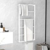  Vješalica za ručnike Bijela 60x10x116 cm Čelik | shoptok.hr