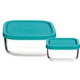 Bormioli frigoverre set quadra 15 cm + system 10x7 cm | Eponuda.com