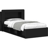 Okvir kreveta s pohranom Crna 100 x 200 cm Konstruirano drvo | shoptok.hr
