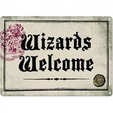 Half Moon Bay Harry Potter - Zidna dekoracija - Harry Potter, Wizards Welcome, metal | ePonuda.com