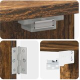 Kabinet za mete ZWOLLE Dimljeni hrast 52,5 x 10,5 x 57,5 cm Slike
