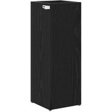  Stalak za ki&amp;scaron;obran s pohranom Crni hrast 20 x 20 x 55,5 cm Slike