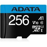 A-data Memorijska kartica Micro SD 256GB + SD adapter AUSDX256GUICL10A1-RA1/ class 10 cene