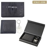 Spiderman Marvel Spider-Man poklon set novčanik i privjesak za ključeve | shoptok.hr