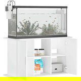  Za akvarij bijeli 101 x 41 x 58 cm od konstruiranog drva | shoptok.hr