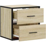  Zidni noćni ormarić sonoma hrast 40x31x39,5 cm | shoptok.hr