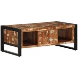  Višebojni stolić za kavu 90x50x36 cm puno drvo obrađeno | Eponuda.com